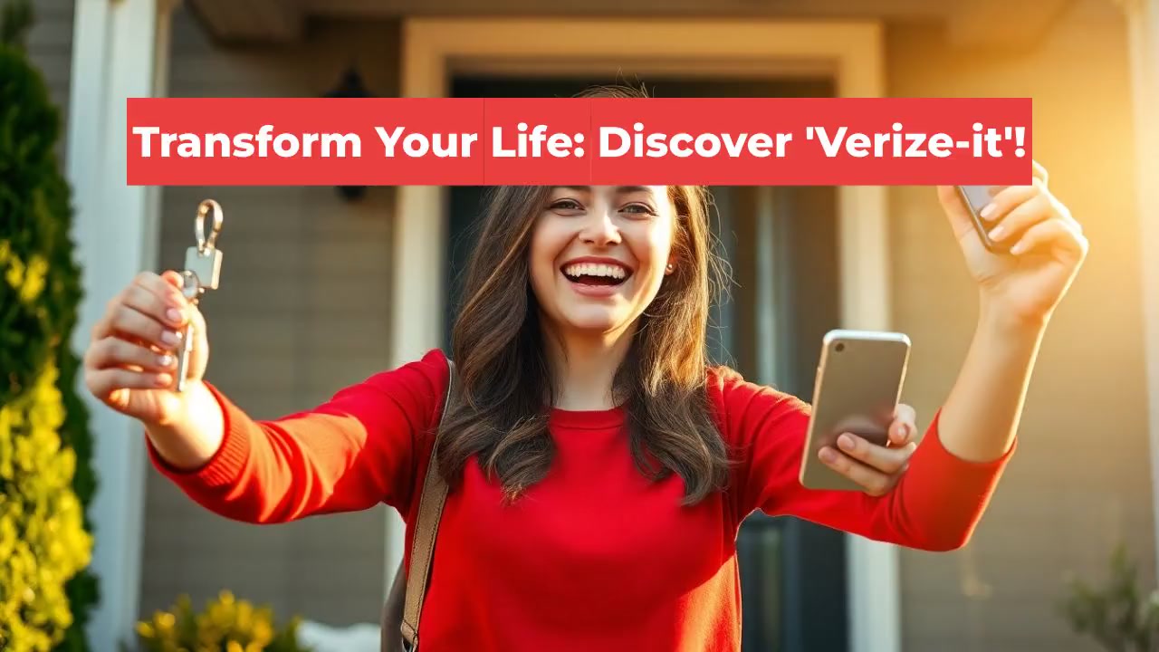 Transform Your Life: Discover 'Verize-it'!