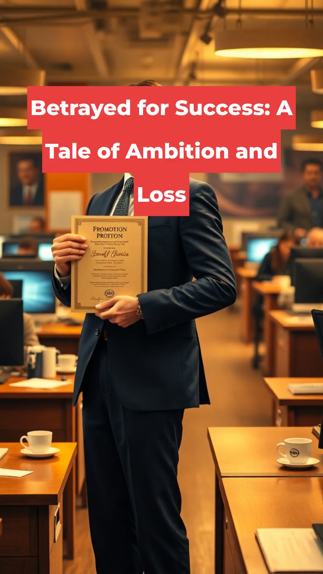 Betrayed for Success: A Tale of Ambition and Loss