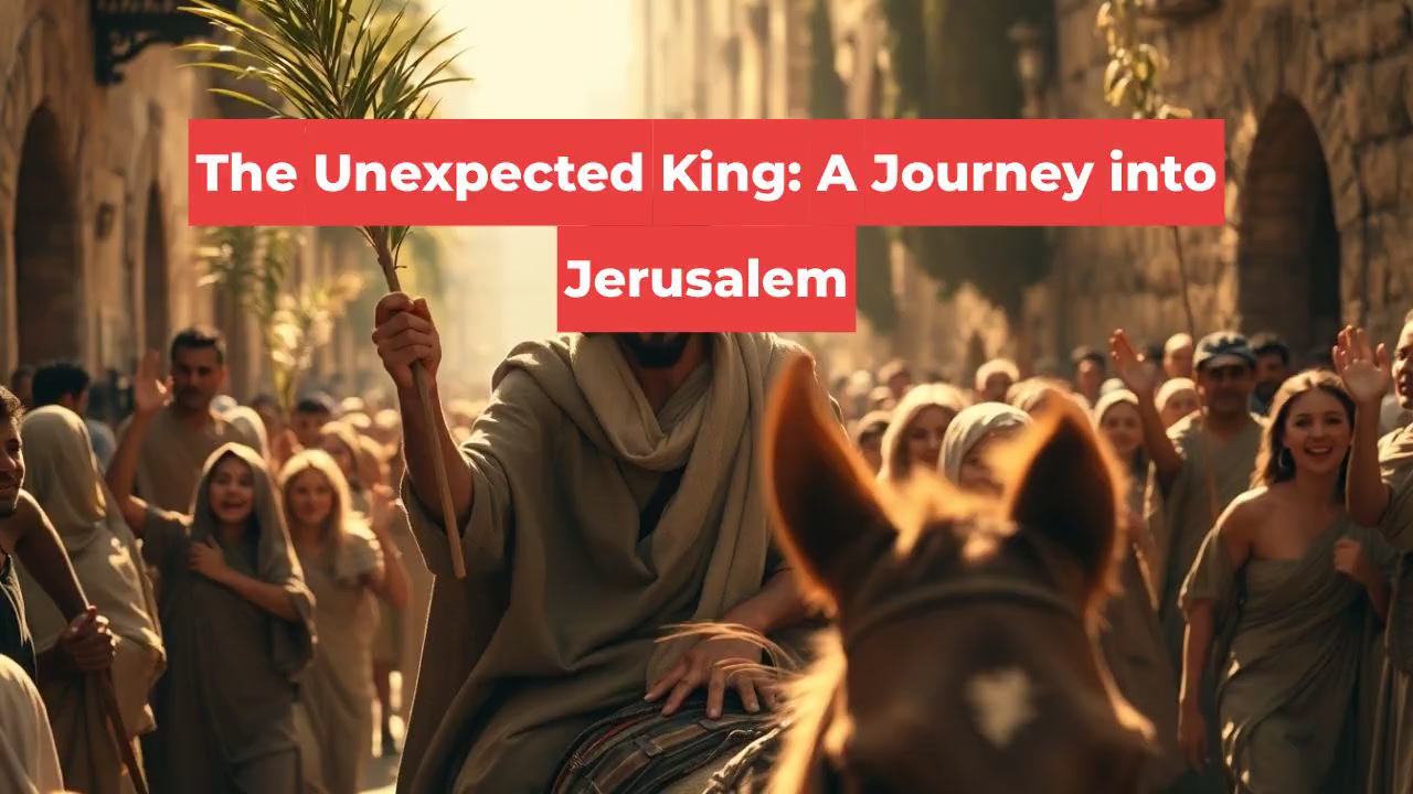 The Unexpected King: A Journey into Jerusalem