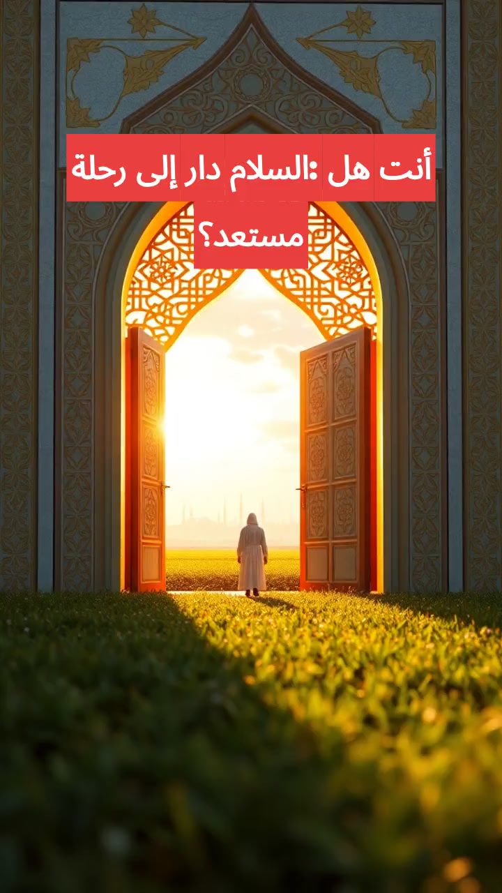 رحلة إلى دار السلام: هل أنت مستعد؟