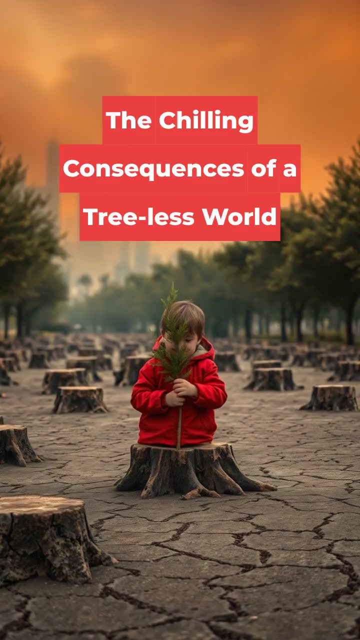The Chilling Consequences of a Tree-less World