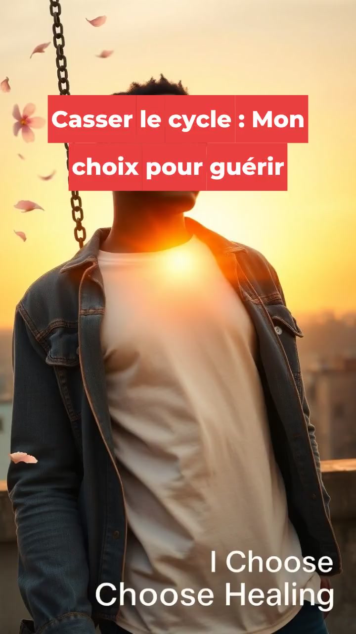 Casser le cycle : Mon choix pour guérir