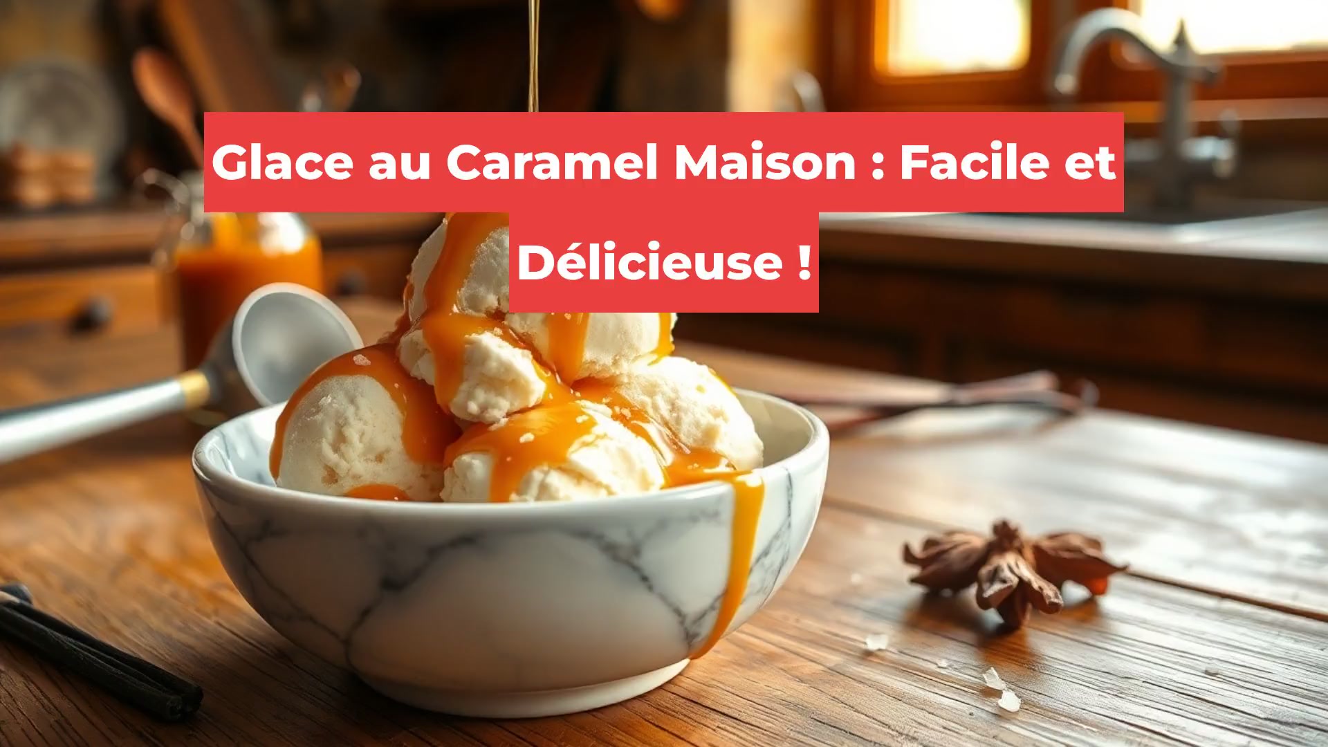 Glace au Caramel Maison : Facile et Délicieuse !