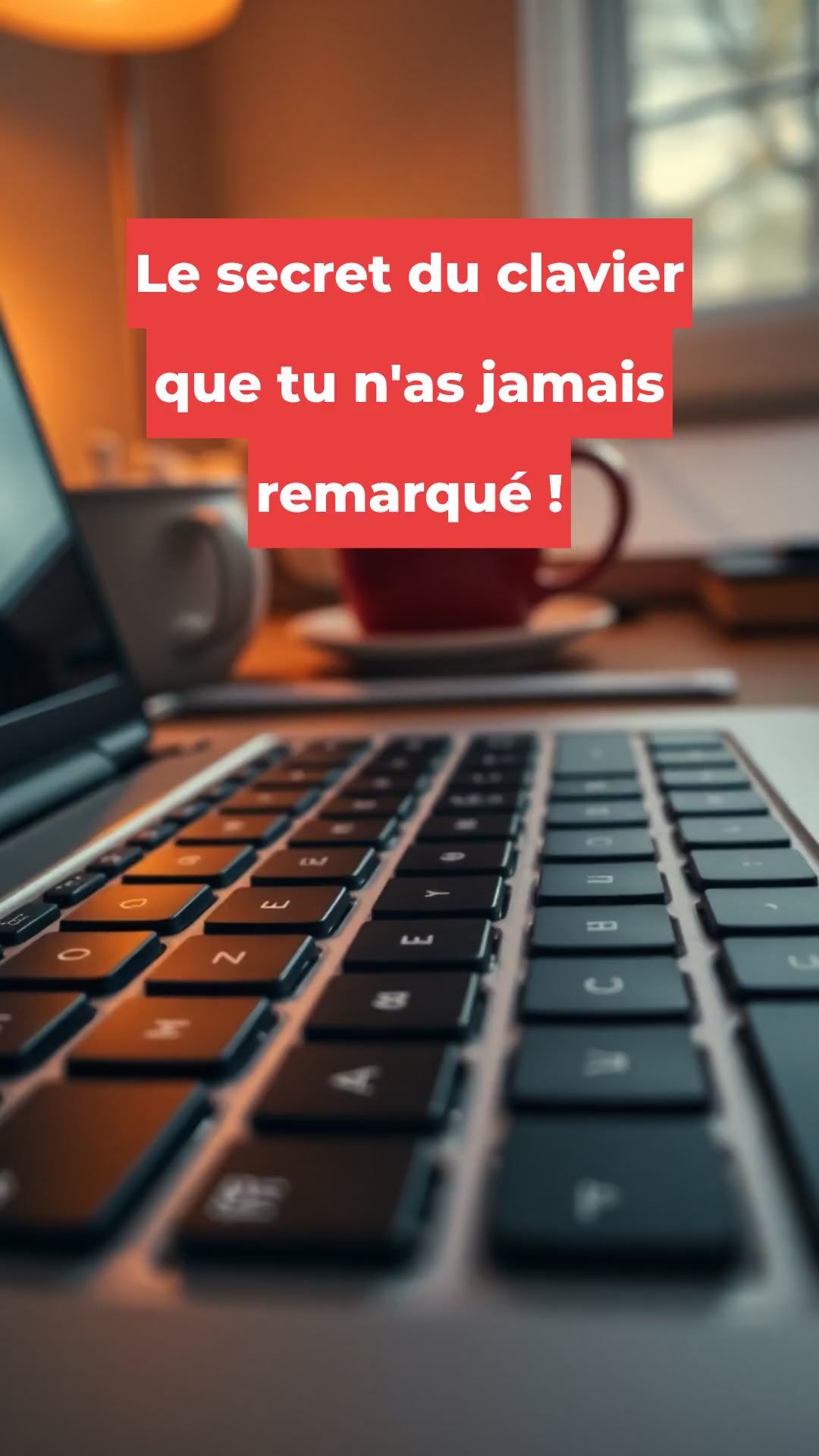 Le secret du clavier que tu n'as jamais remarqué !