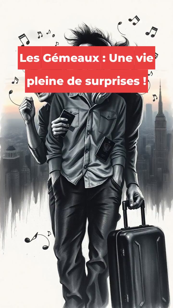 Les Gémeaux : Une vie pleine de surprises !