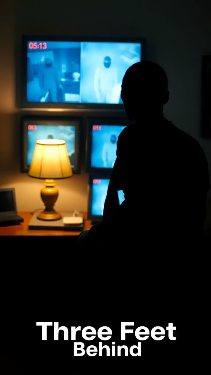 It Was Always Three Feet Behind Him #shorts #horror #creepy #scarystories #mystery