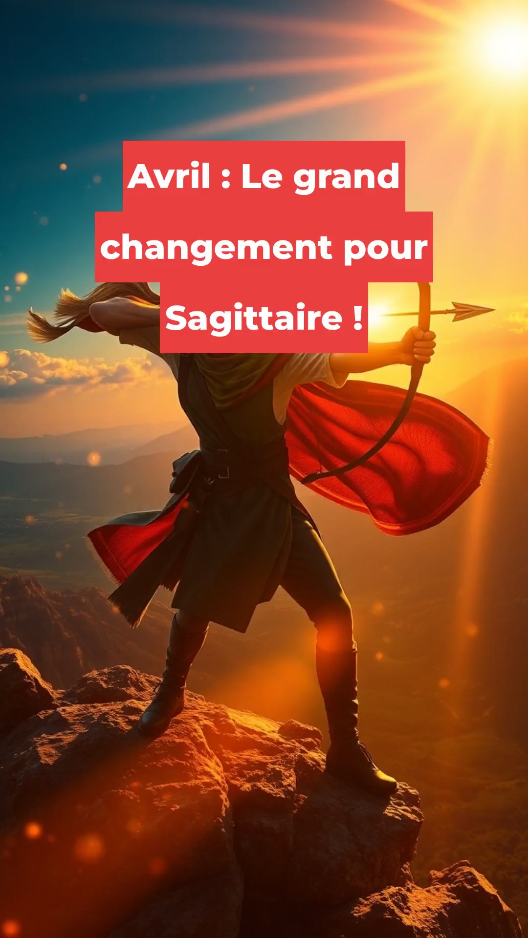 Avril : Le grand changement pour Sagittaire !