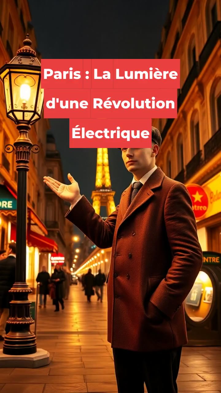 Paris : La Lumière d'une Révolution Électrique