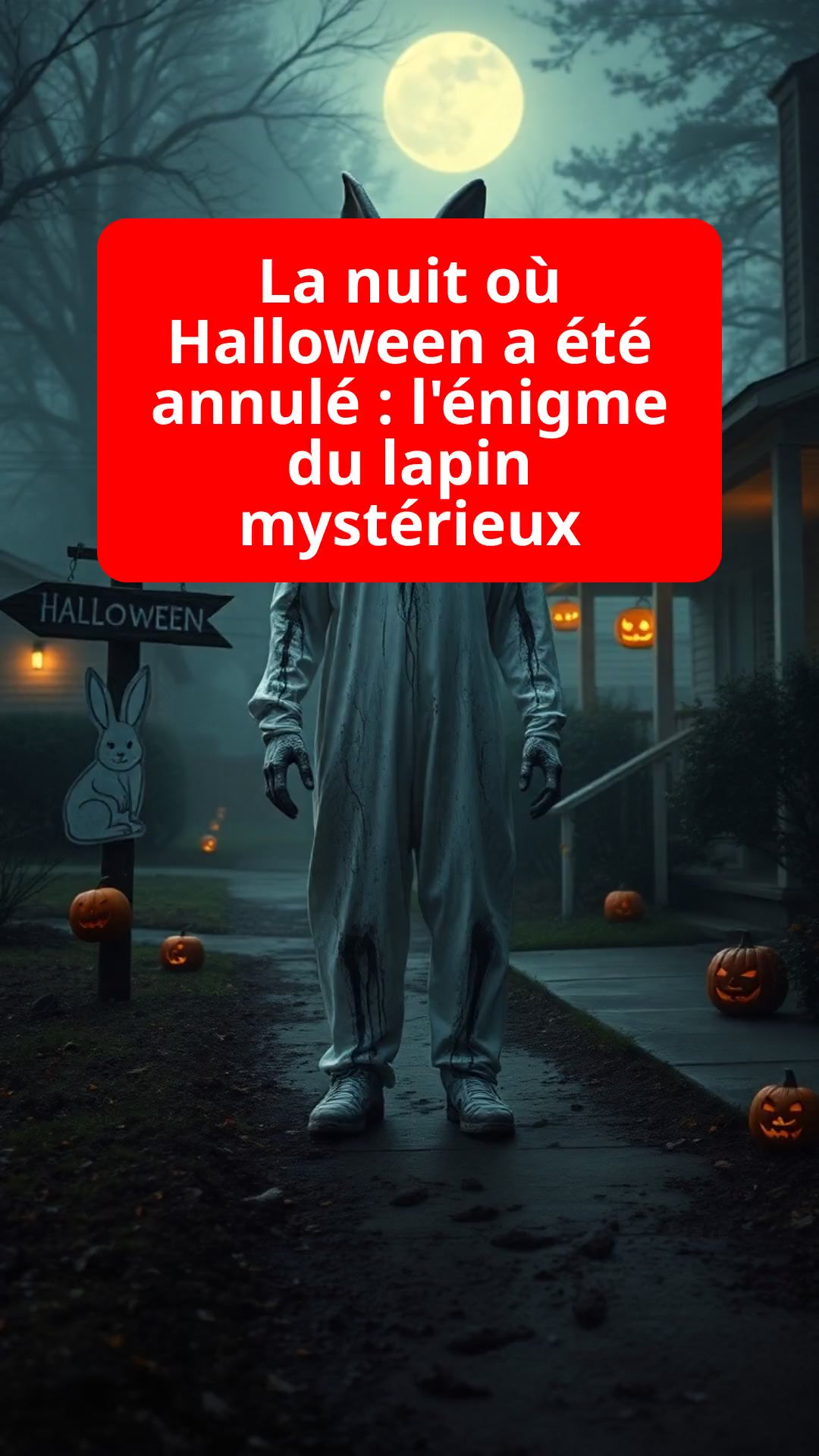 La nuit où Halloween a été annulé : l'énigme du lapin mystérieux