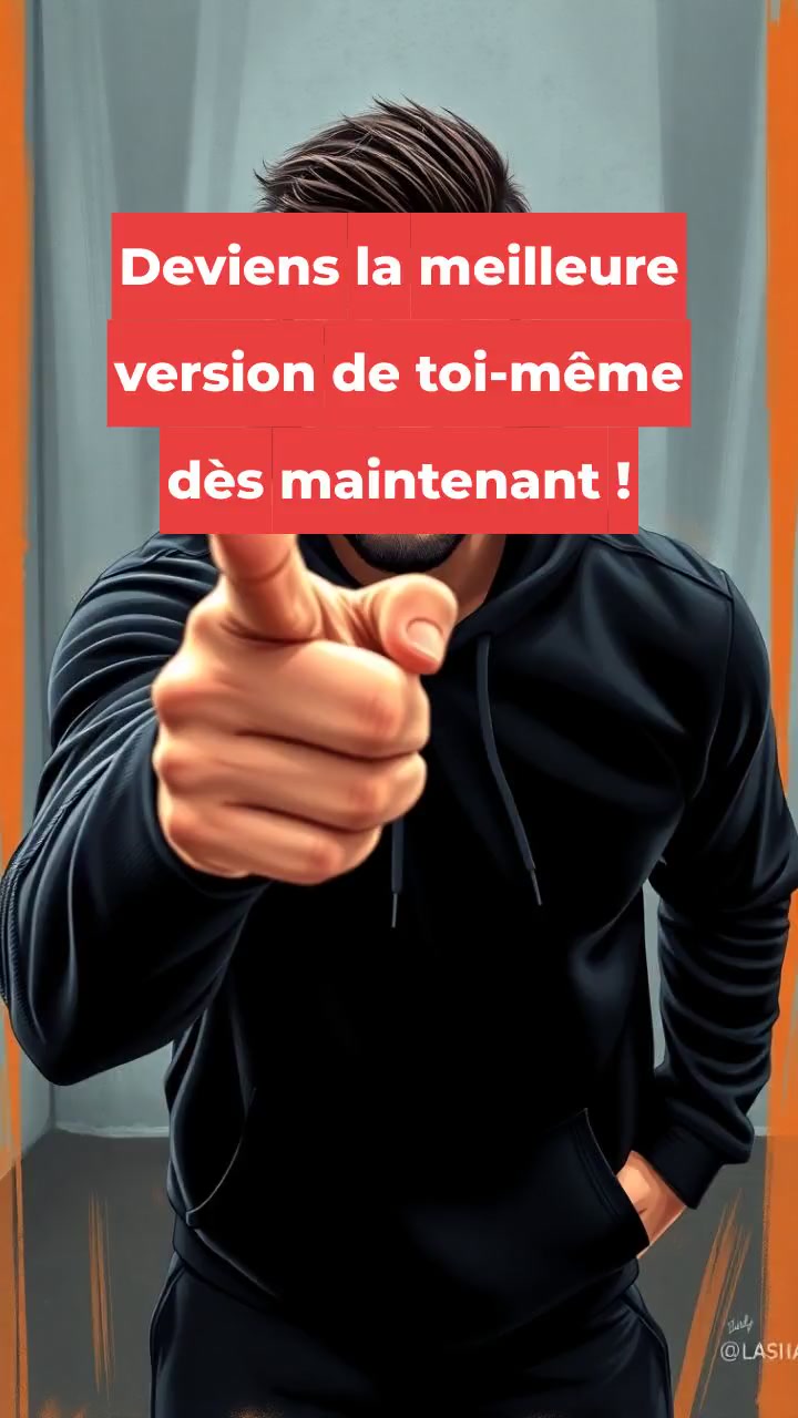Deviens la meilleure version de toi-même dès maintenant !