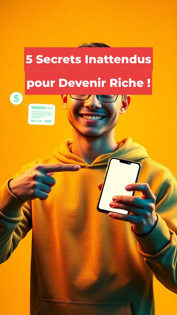 5 Secrets Inattendus pour Devenir Riche !