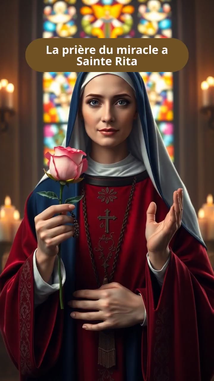 La prière miracleuse à Sainte Rita