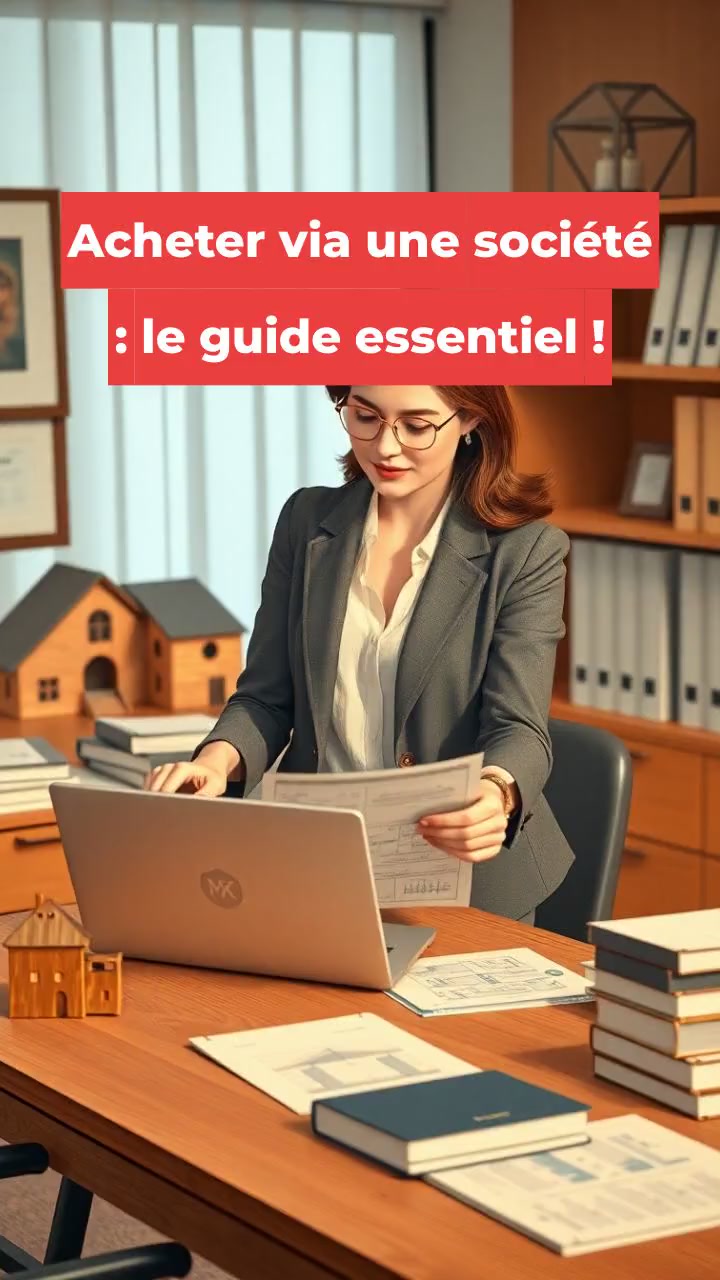 Acheter via une société : le guide essentiel !
