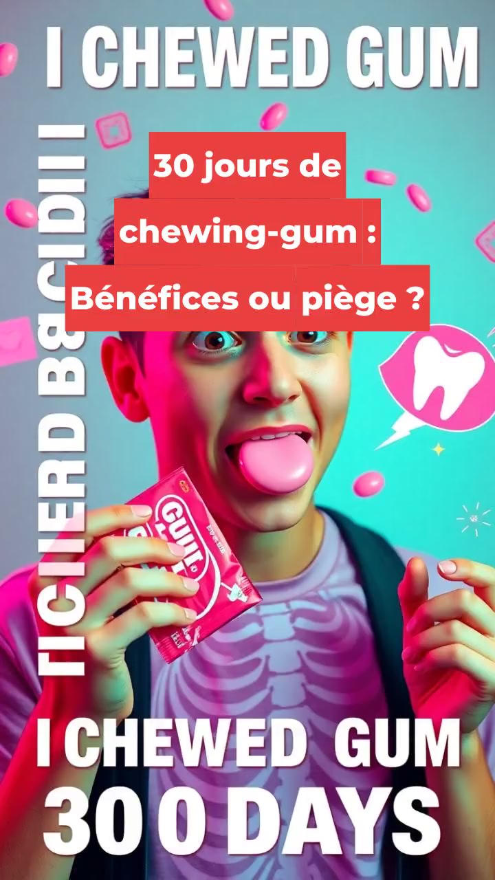 30 jours de chewing-gum : Bénéfices ou piège ?