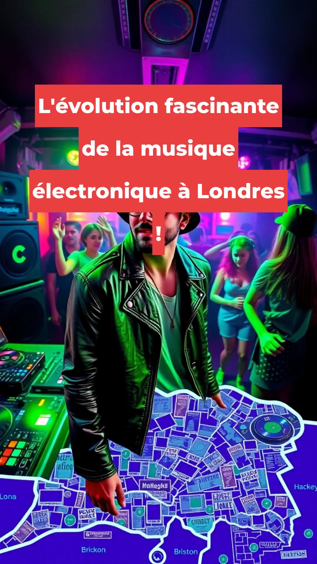 L'évolution fascinante de la musique électronique à Londres !