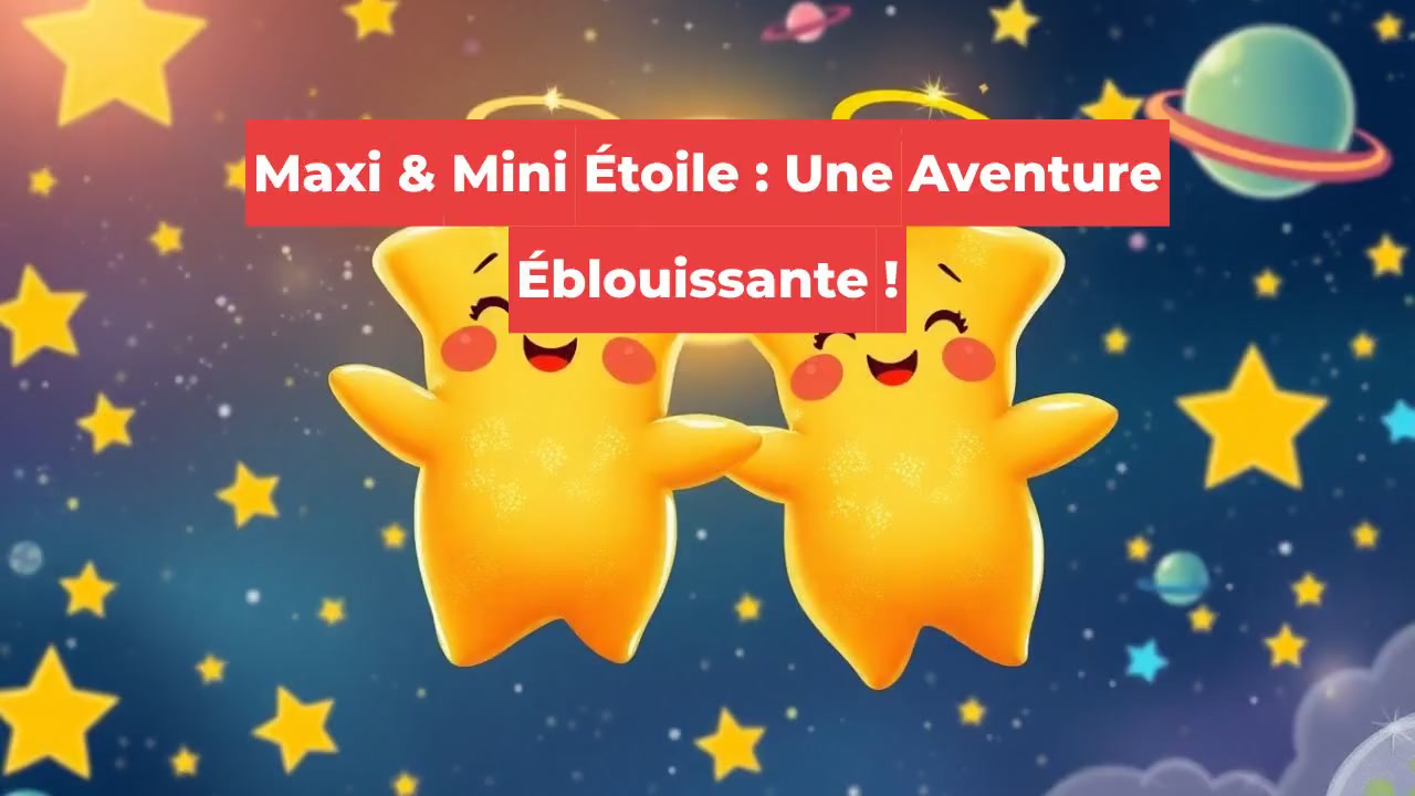 Maxi & Mini Étoile : Une Aventure Éblouissante !
