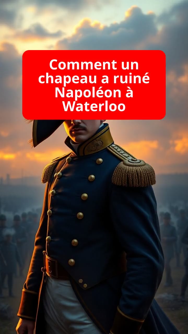 Comment un chapeau a ruiné Napoléon à Waterloo