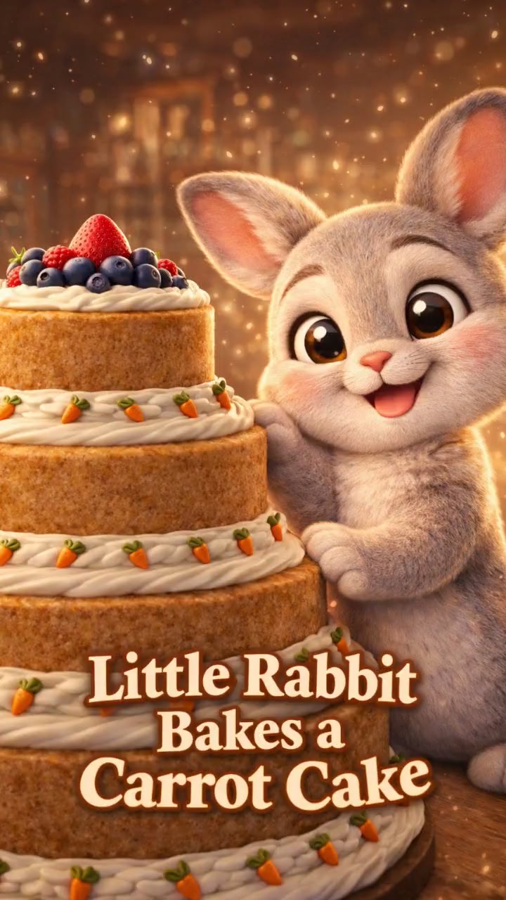 Little Rabbit's Perfect Cake Adventure!