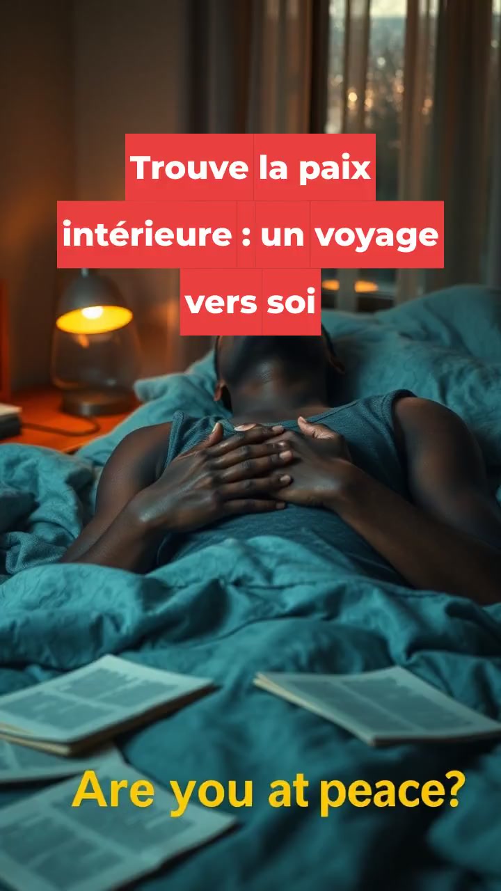 Trouve la paix intérieure : un voyage vers soi