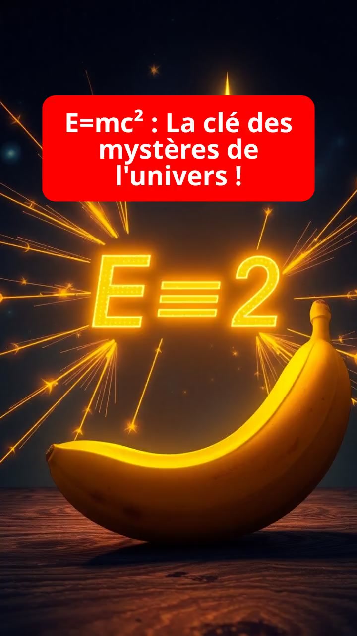 E=mc² : La clé des mystères de l'univers !
