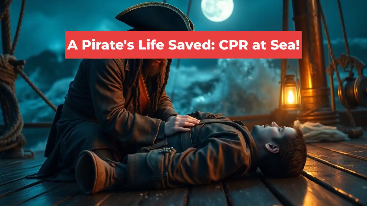 A Pirate's Life Saved: CPR at Sea!