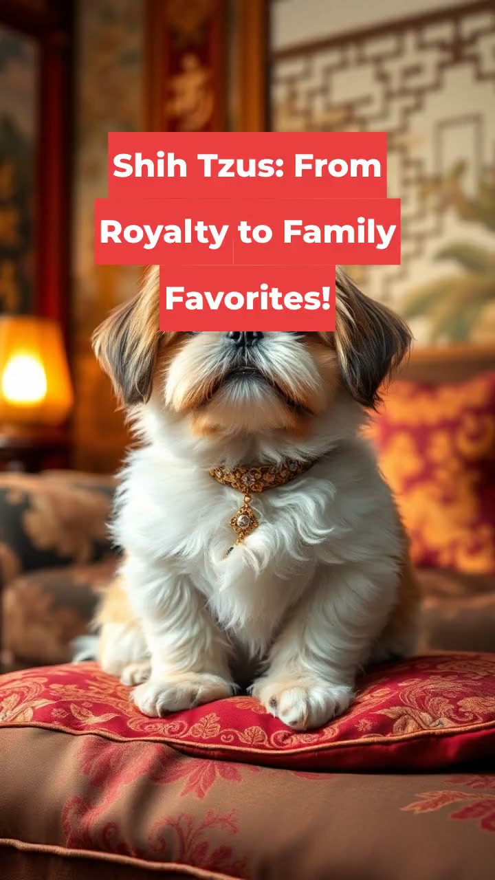 Shih Tzus: From Royalty to Family Favorites!