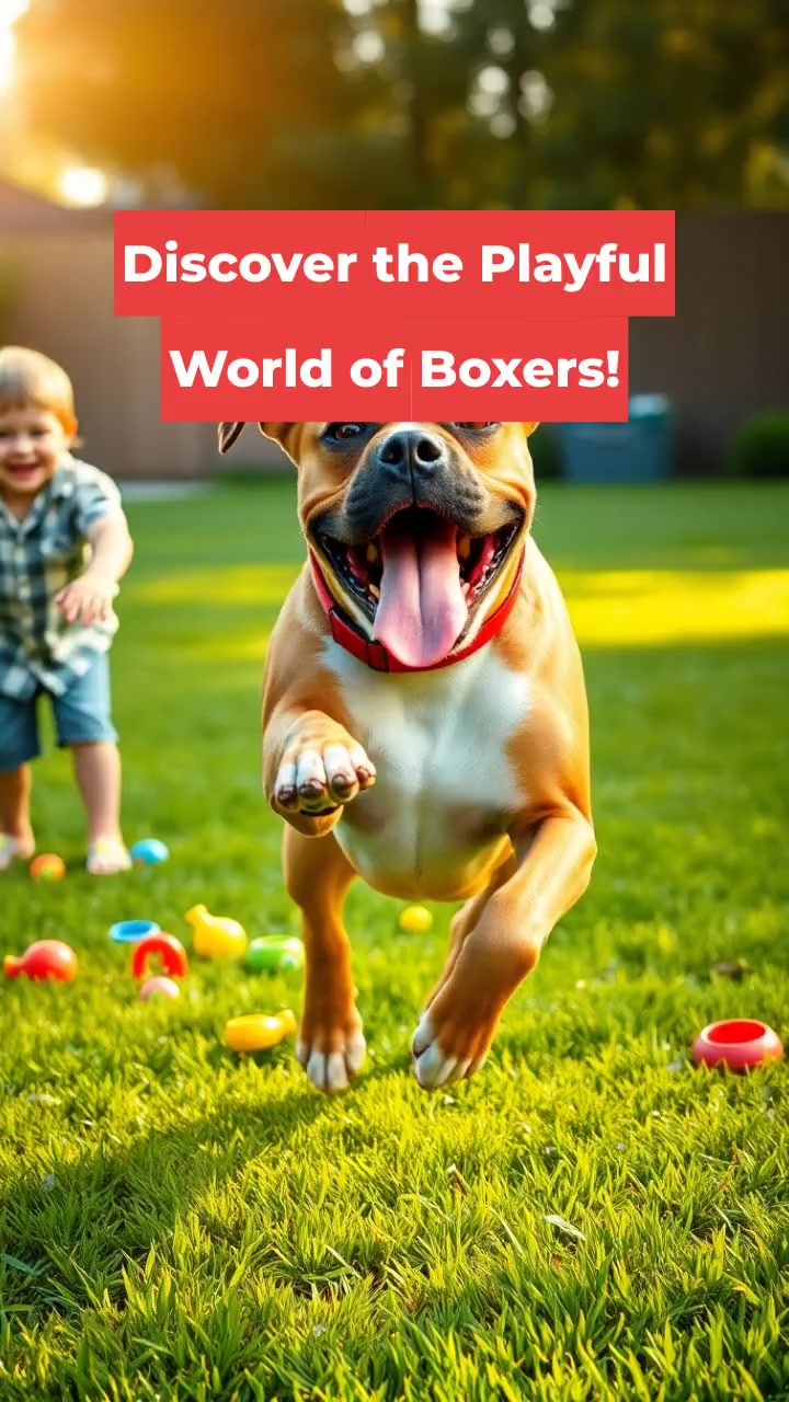 Discover the Playful World of Boxers!