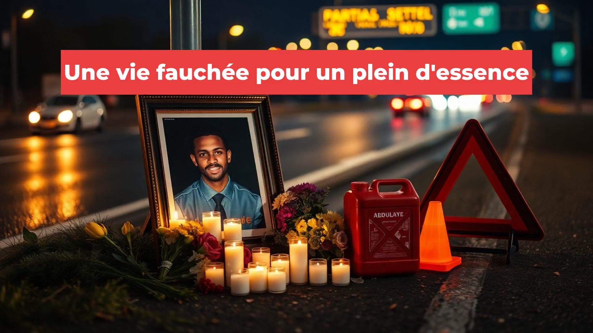 Une vie fauchée pour un plein d'essence