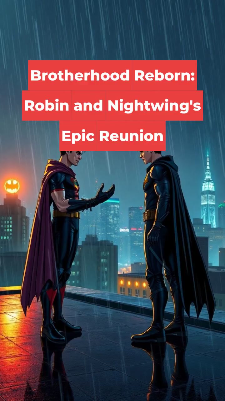 Brotherhood Reborn: Robin and Nightwing's Epic Reunion