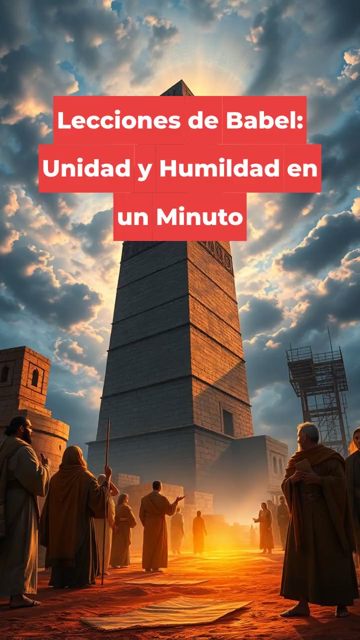 Lecciones de Babel: Unidad y Humildad en un Minuto