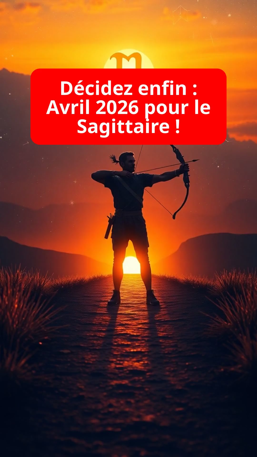 Décidez enfin : Avril 2026 pour le Sagittaire !