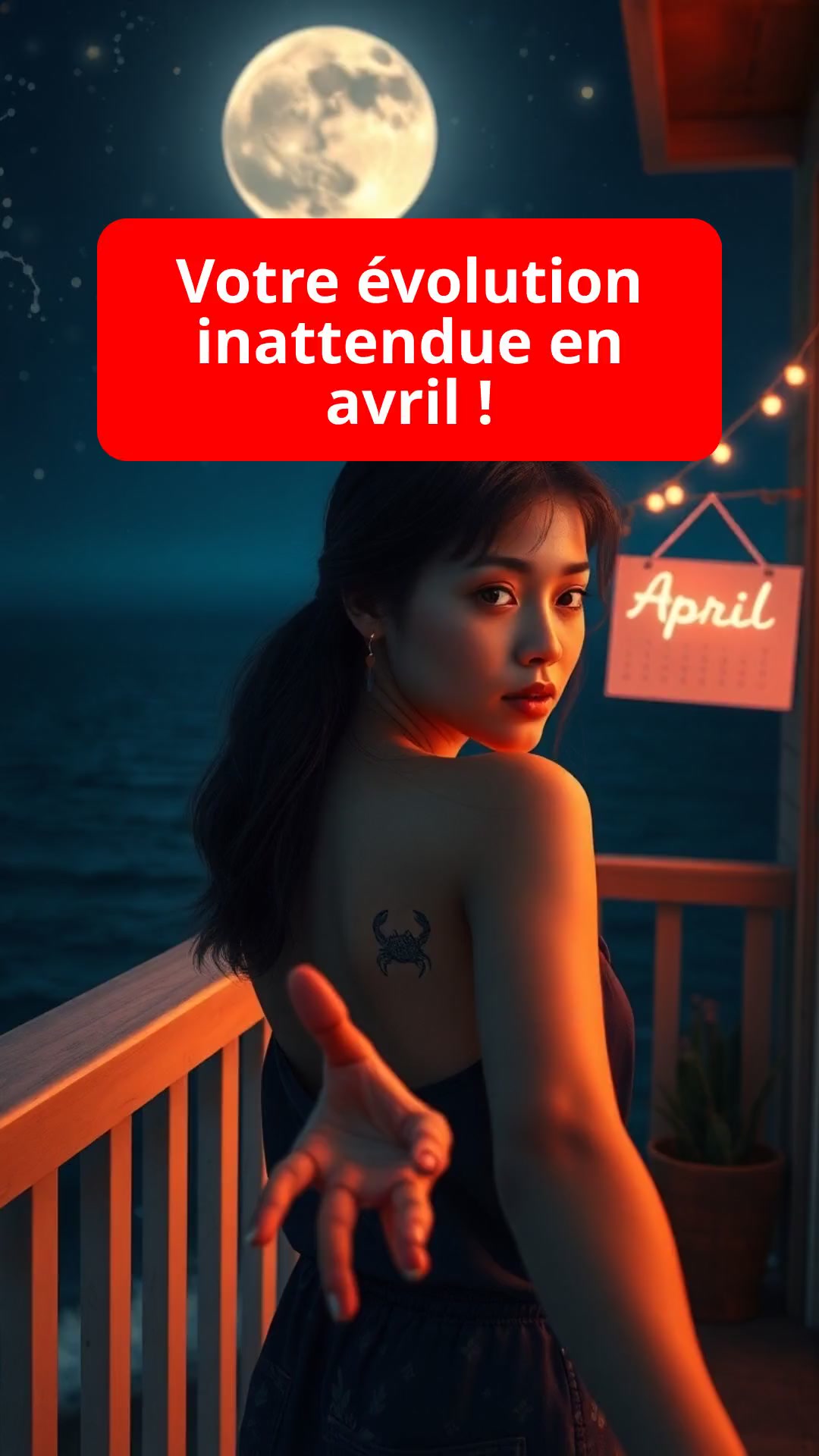 Votre évolution inattendue en avril !