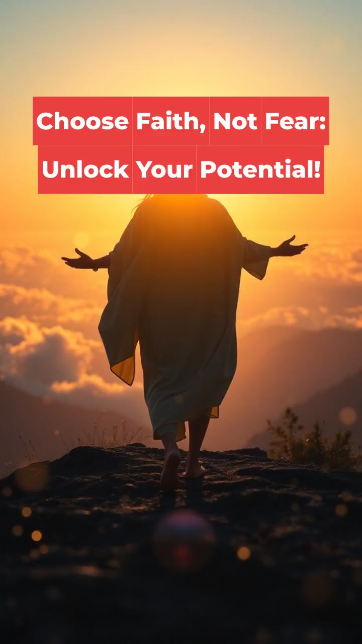 Choose Faith, Not Fear: Unlock Your Potential!