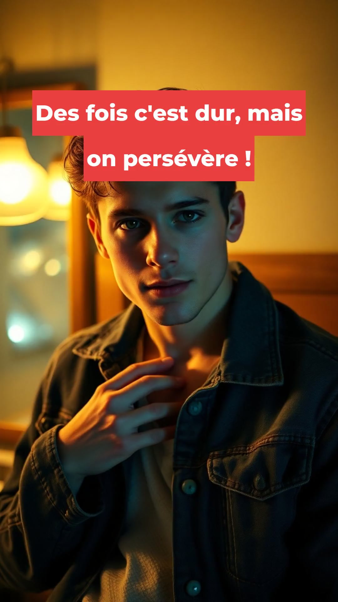 Des fois c'est dur, mais on persévère !