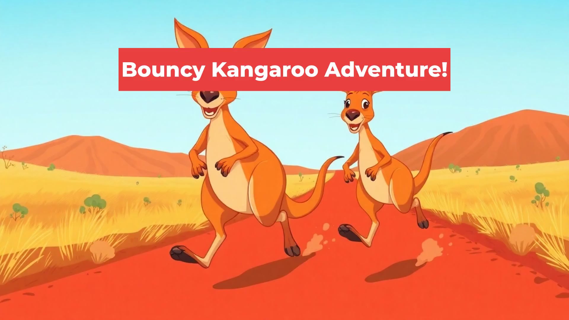 Bouncy Kangaroo Adventure!