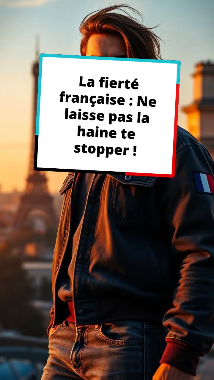 La fierté française : Ne laisse pas la haine te stopper !
