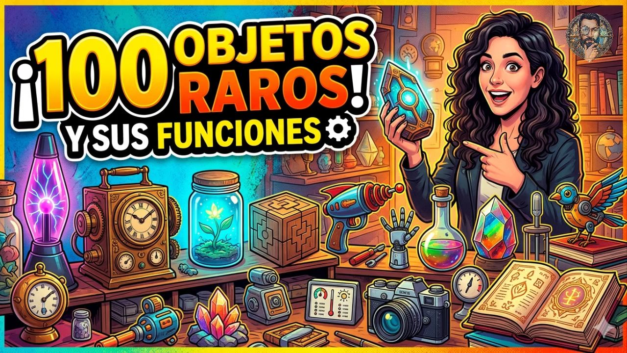 ¡100 Objetos Raros y sus Sorprendentes Funciones!