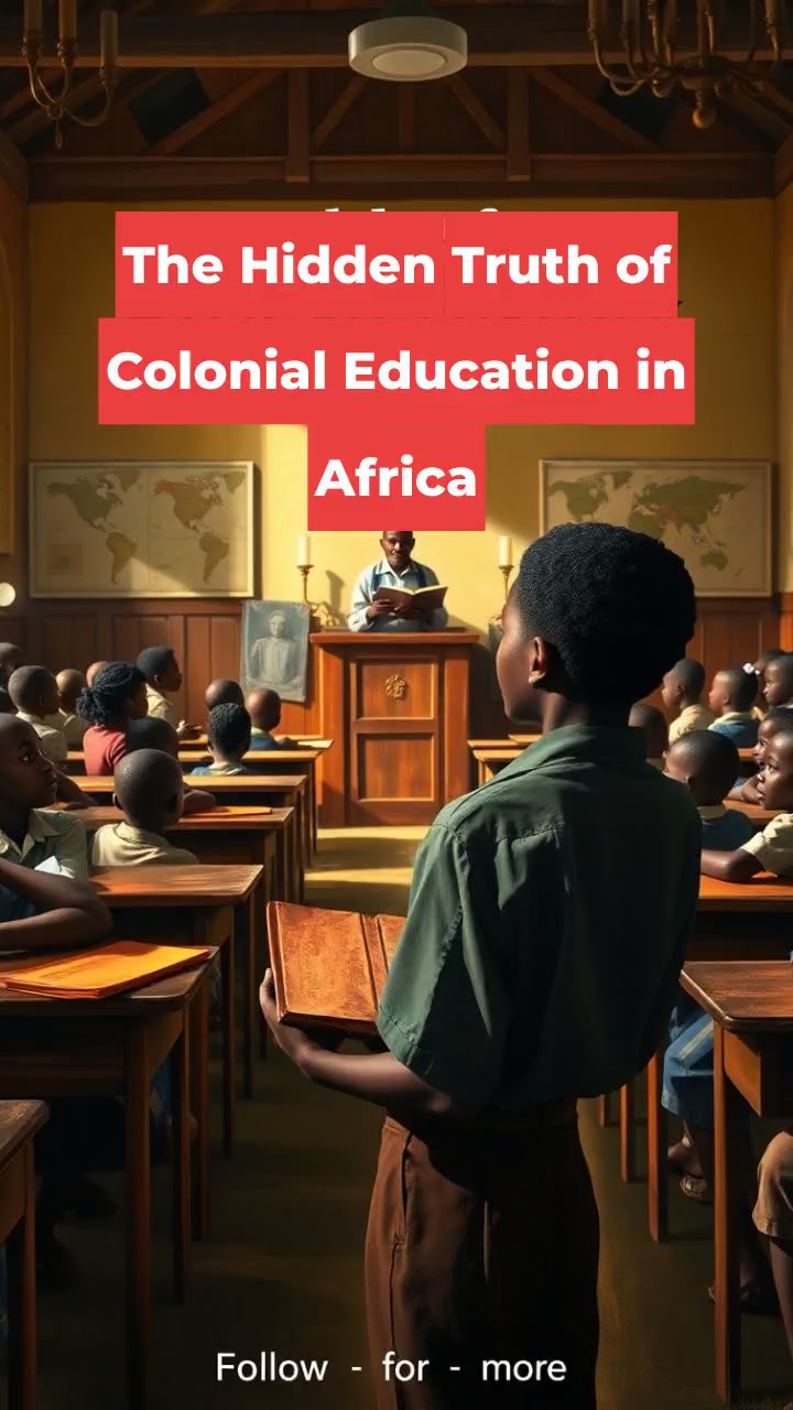 The Hidden Truth of Colonial Education in Africa