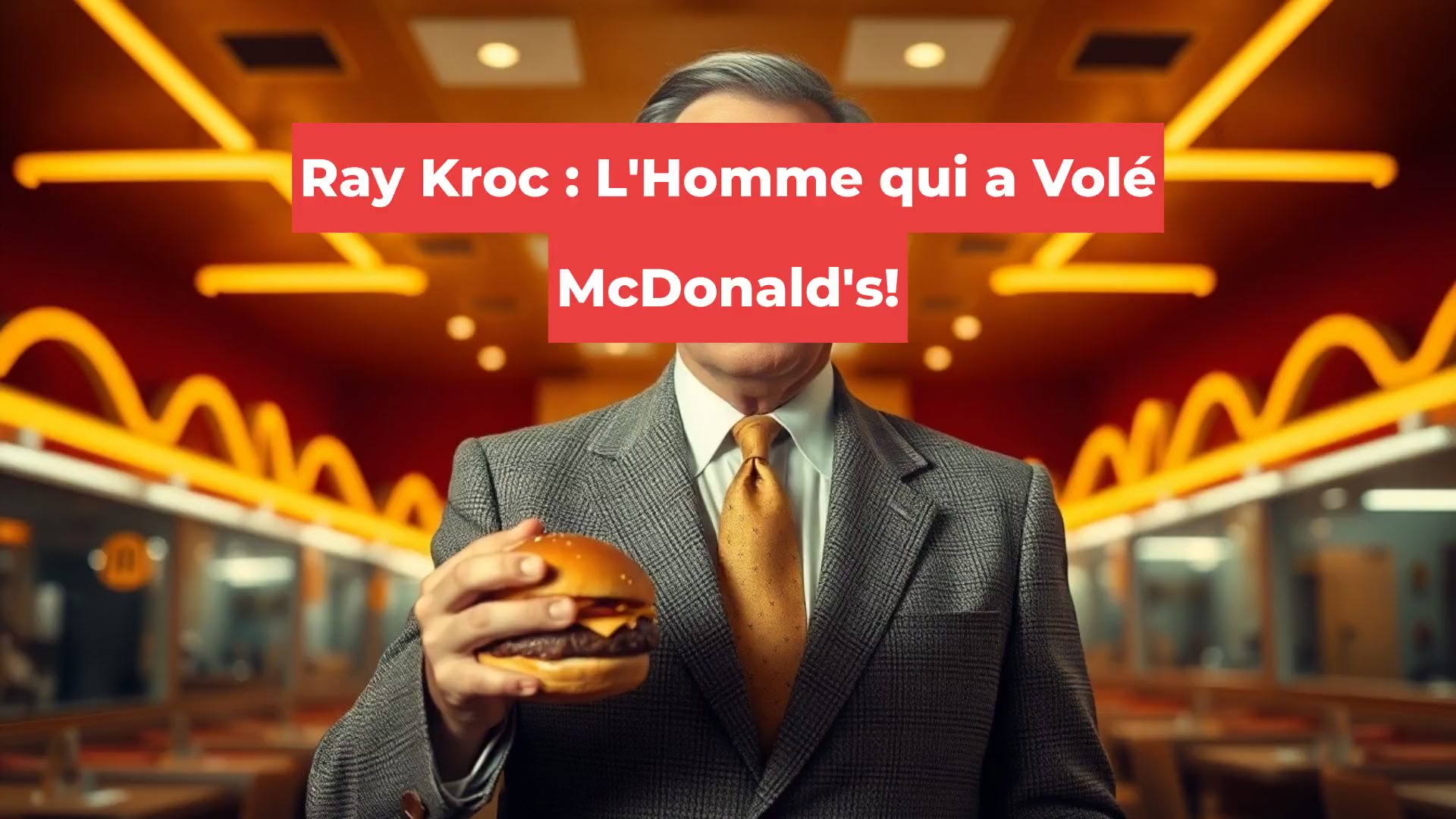 Ray Kroc : L'Homme qui a Volé McDonald's!