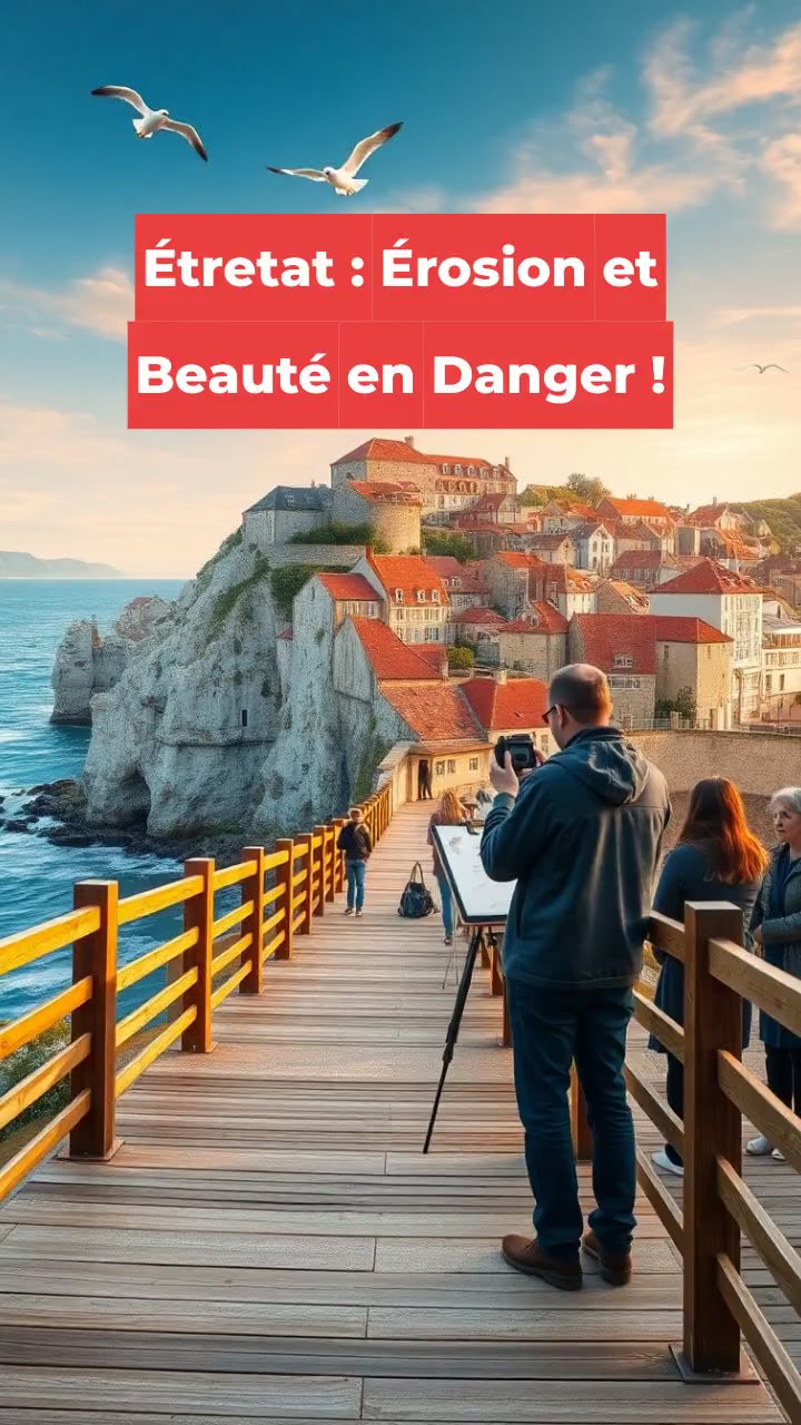 Étretat : Érosion et Beauté en Danger !