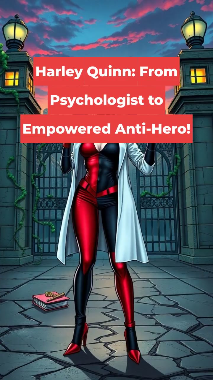 Harley Quinn: From Psychologist to Empowered Anti-Hero!