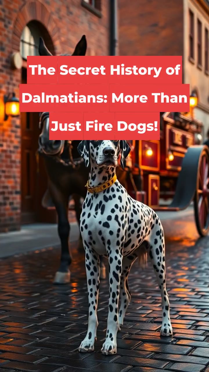 The Secret History of Dalmatians: More Than Just Fire Dogs!