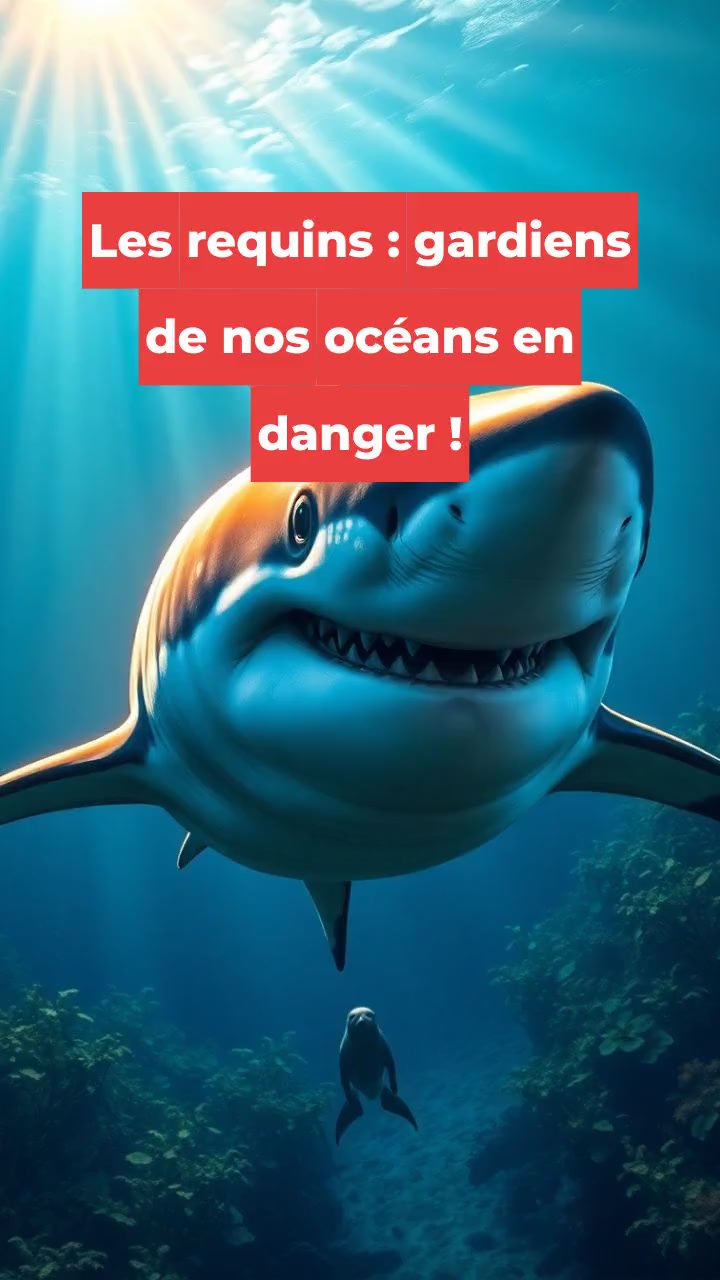 Les requins : gardiens de nos océans en danger !
