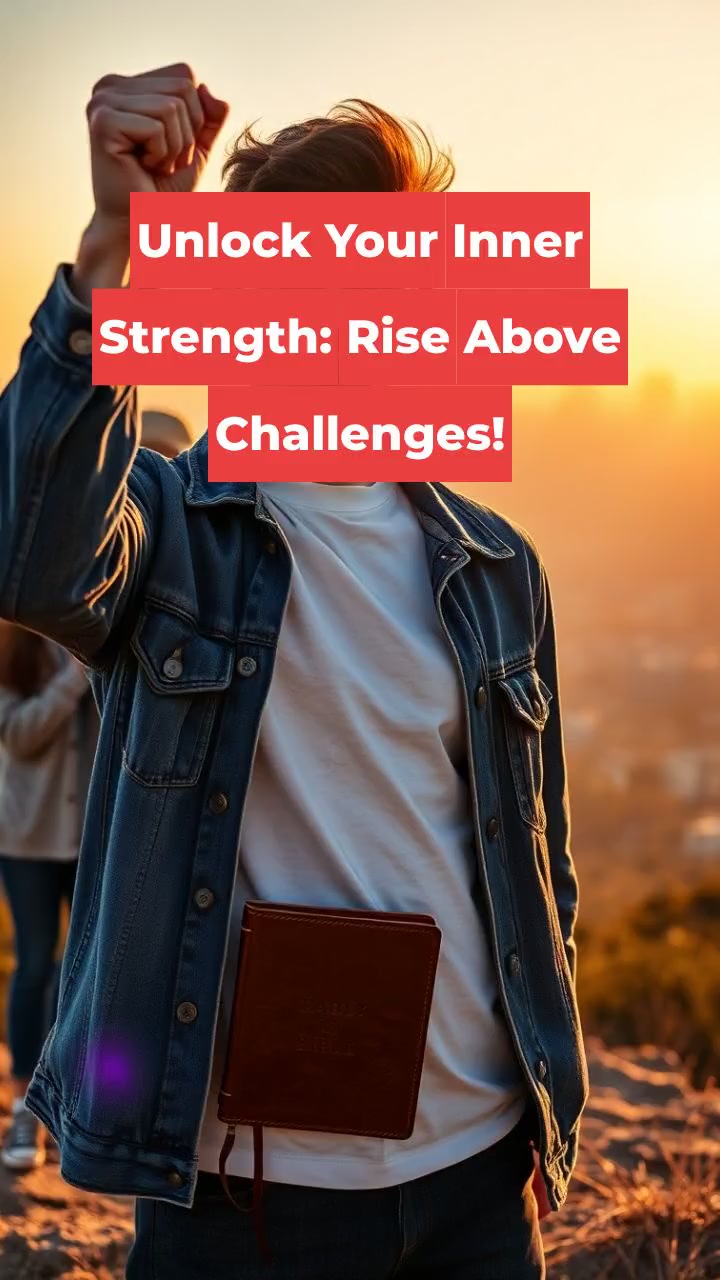 Unlock Your Inner Strength: Rise Above Challenges!
