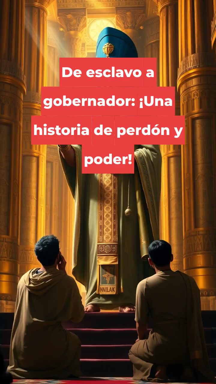 De esclavo a gobernador: ¡Una historia de perdón y poder!