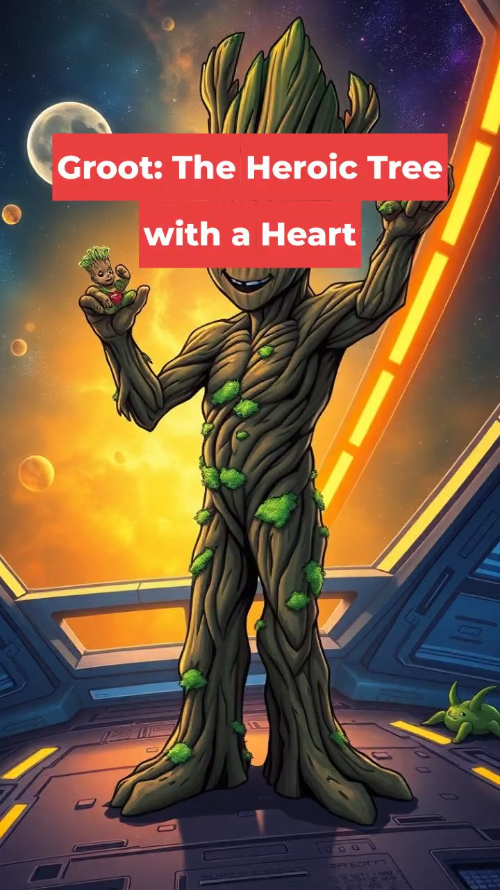 Groot: The Heroic Tree with a Heart