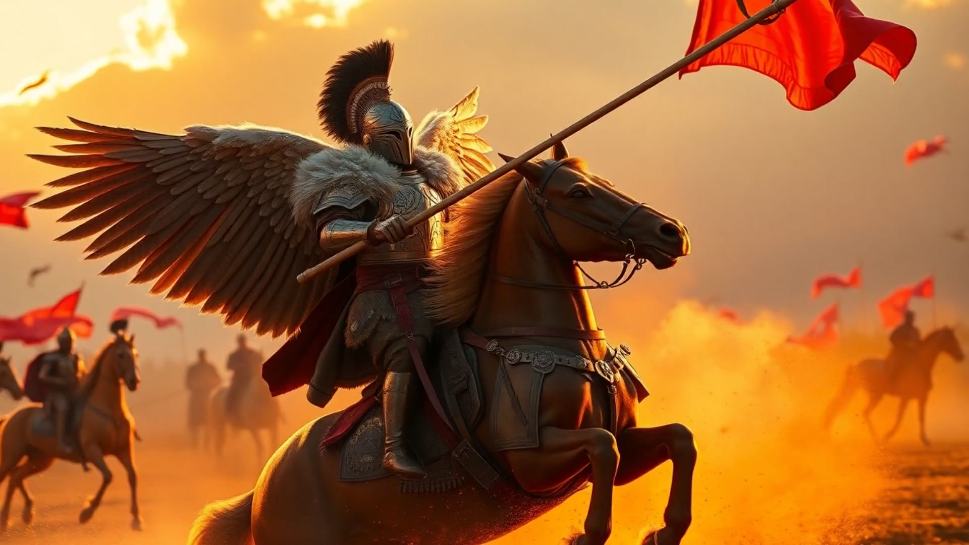 Legendarny Czas Husarii: Skrzydlate Jeźdźce na Polach Bitew