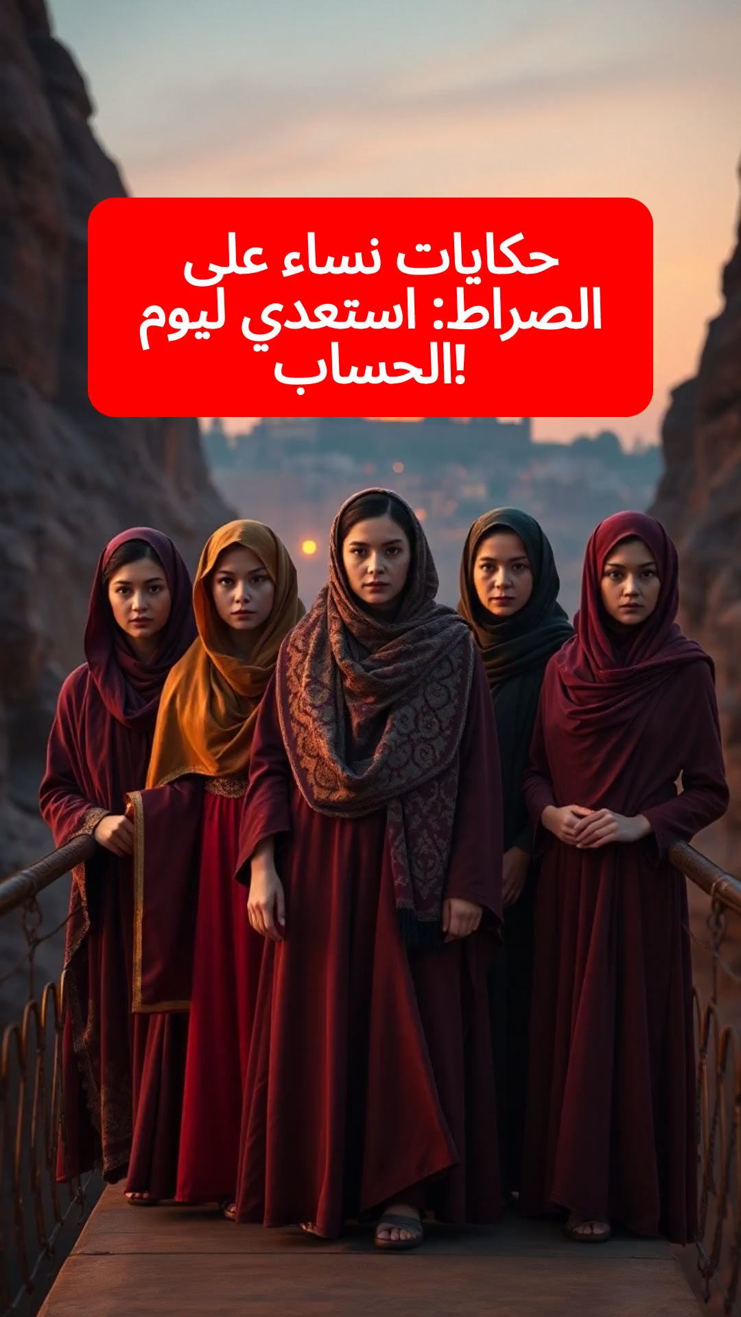 حكايات نساء على الصراط: استعدي ليوم الحساب!