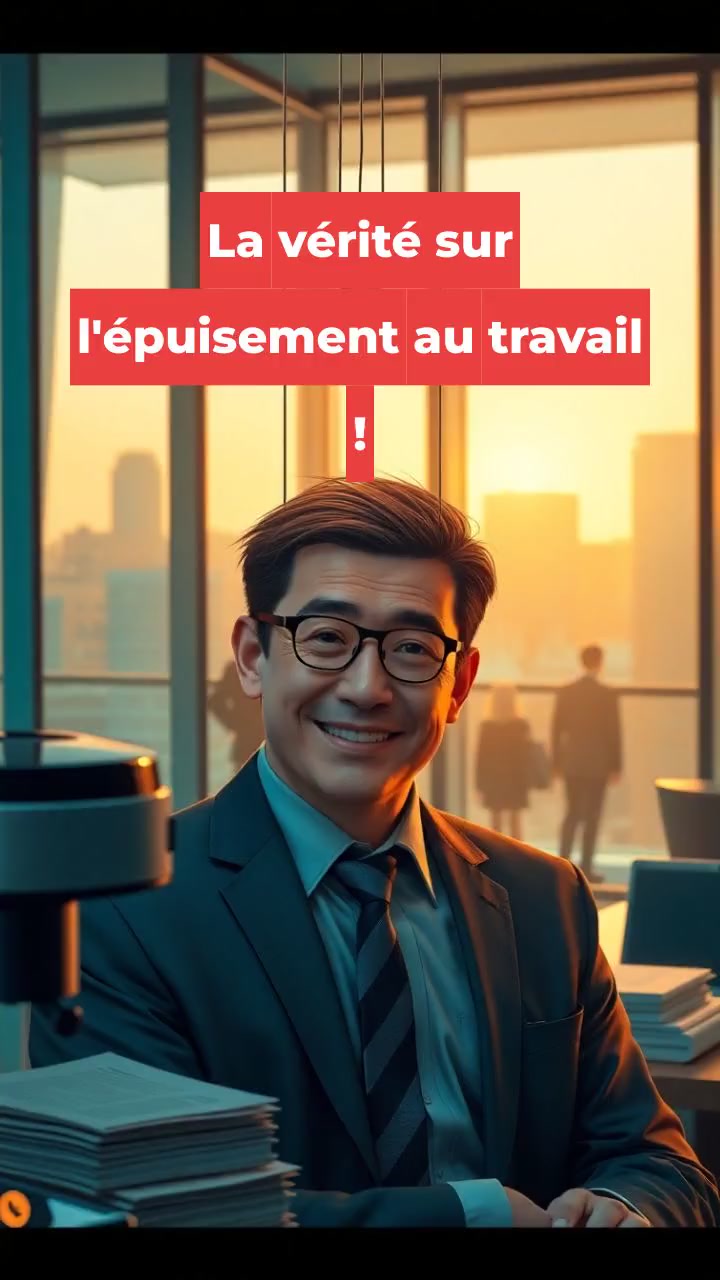 La vérité sur l'épuisement au travail !