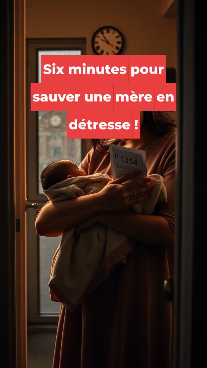 Six minutes pour sauver une mère en détresse !
